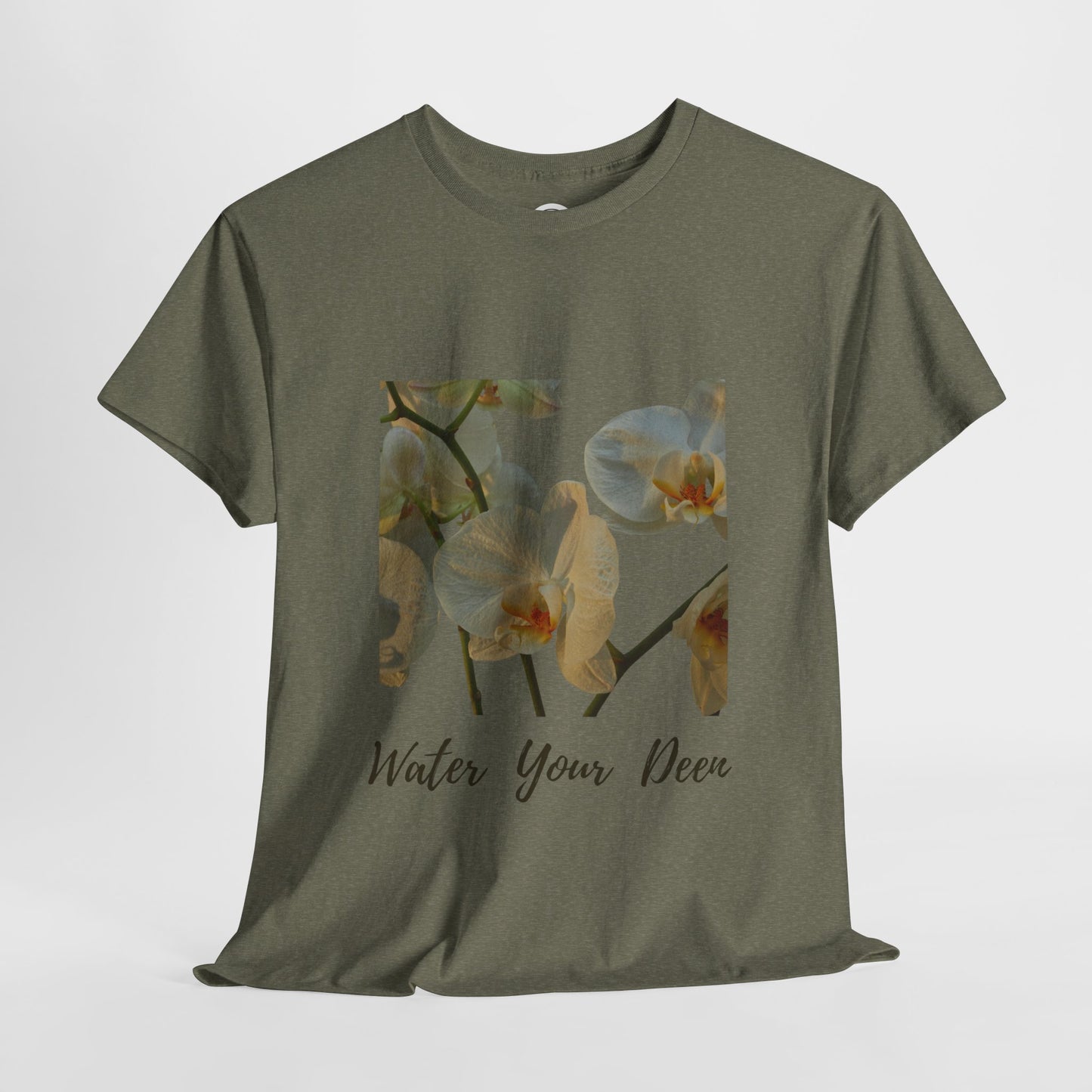 Water Your Deen– Floral Tee for the Soul