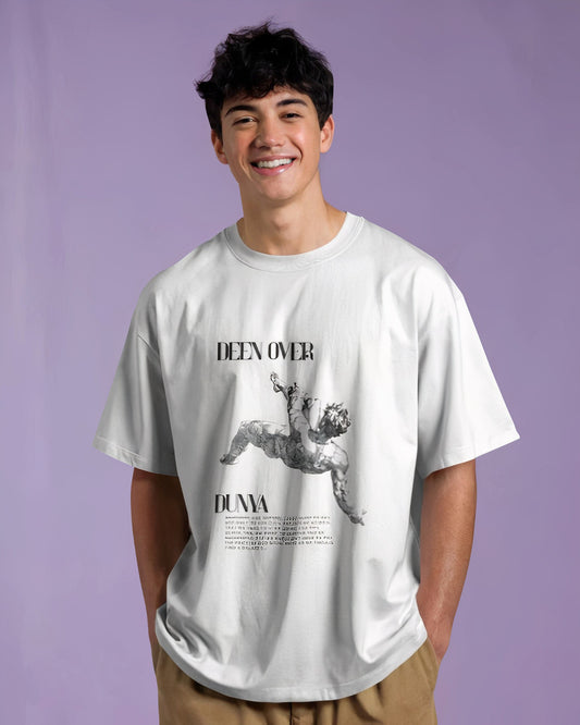Deen Over Dunya – Dropout Angel Tee